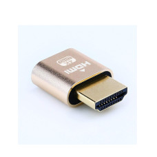 DTECH HDMI Dummy Plug 4K Display Emulator Compatible with Windows Mac OSX Linux (fit-Headless)